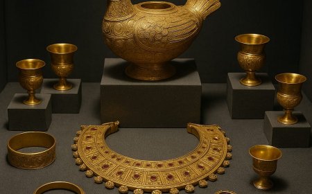 Tezaurul de la Pietroasa – Cloșca cu puii de aur