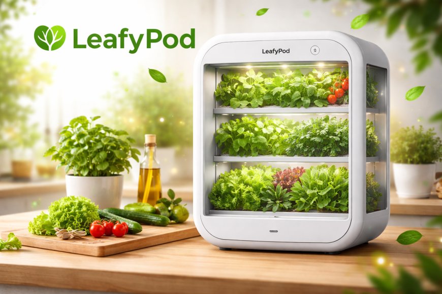 LeafyPod — Revoluția îngrijirii plantelor de interior cu ajutorul tehnologiei