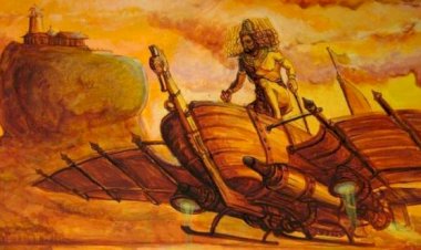 Un vechi manuscris indian descrie avioane gigantice și zboruri interplanetare