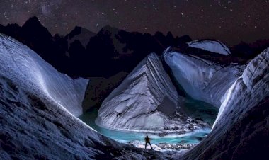 Un ghețar unic din Himalaya, descoperit cu o dronă